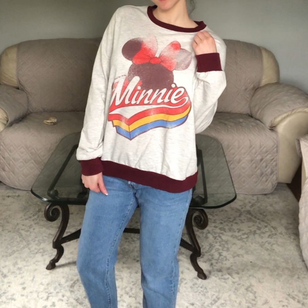 Retro Minnie Disney Sweatshirt